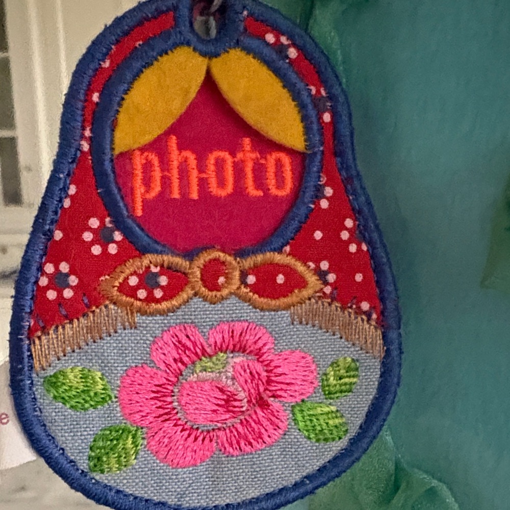 Oilily Blue and Pink Mermaid Kids suitcase - Picture 4 of 13